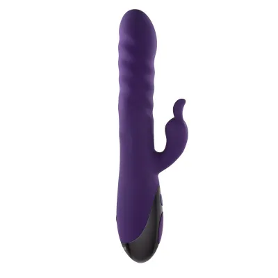 Evolved - Vibro rabbit va-et-vient, rotatif et vibrant - Violet