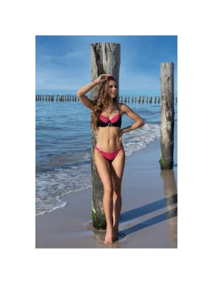 Maillot de Bain 2 Pièces Nawabe Rose & Noir