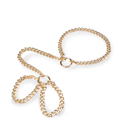 Collier et menottes en métal Duchess