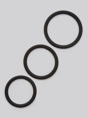 Lot de 3 Cockrings Silicone Stretchy Get Hard