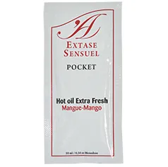 Huile de massage chauffante Extase Sensual mangue 10ml - Extase