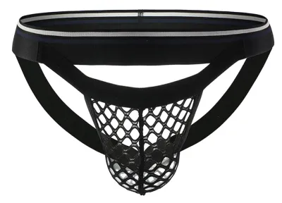 MenSexyWear Jockstrap Filinet Noir