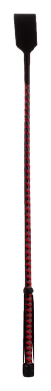 Devil Stick Cravache Sm en Cuir NUB NEON 72cm Noir-Rouge