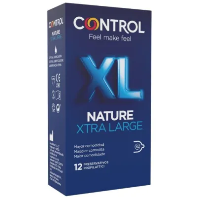 Préservatifs XL Naturel Control 12 Unités - Control