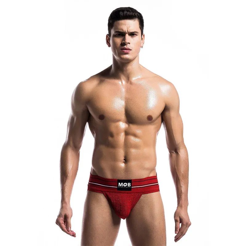String Homme Classique Rouge Taille L - MaleBasics