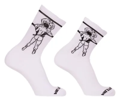 Barcode Berlin Chaussettes blanches BLOWJOB Barcode