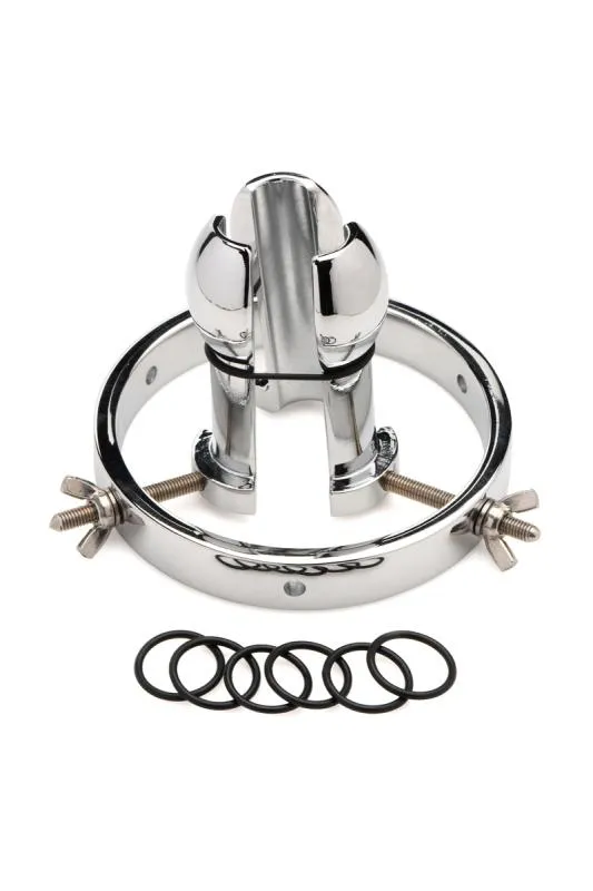 Master Series - Explorateur Anal en Acier Inoxydable