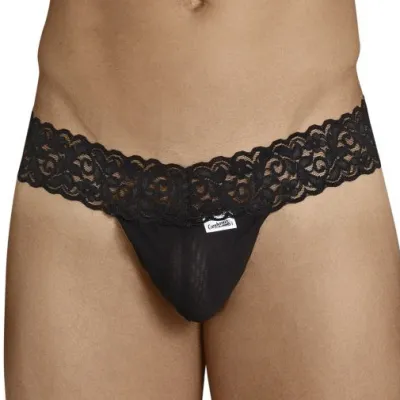 String Dentelle MACOG Noir