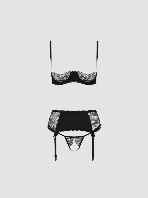 Ensemble 3 Pièces Clarisse Noir