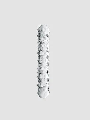 Dildo en Verre Perlé Glossy N°6