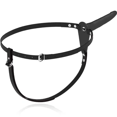Gode Ceinture Vibrant Fetish Submissive Noir 15cm