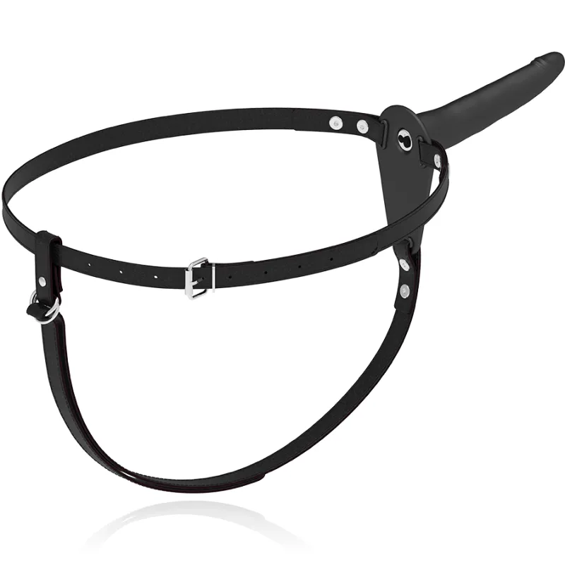 Gode Ceinture Vibrant Fetish Submissive Noir 15cm