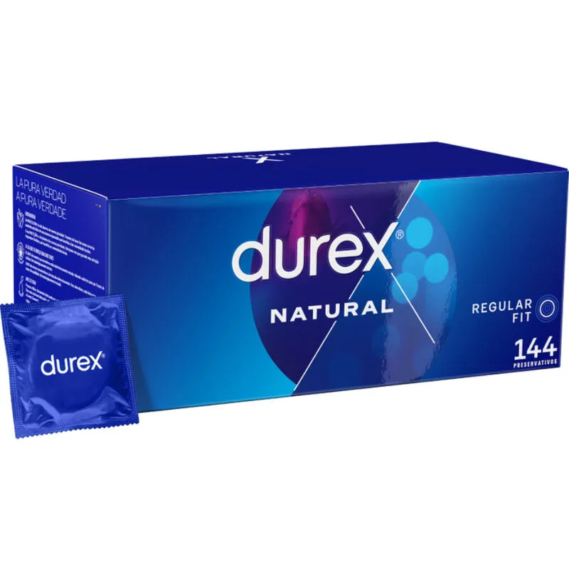 Préservatifs Natural Regular Fit boîte de 144 - Durex