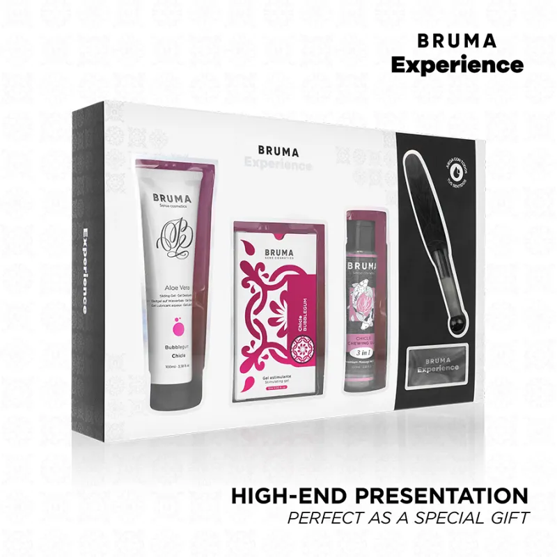 Kit érotique Xperience Tentation bubblegum - Bruma