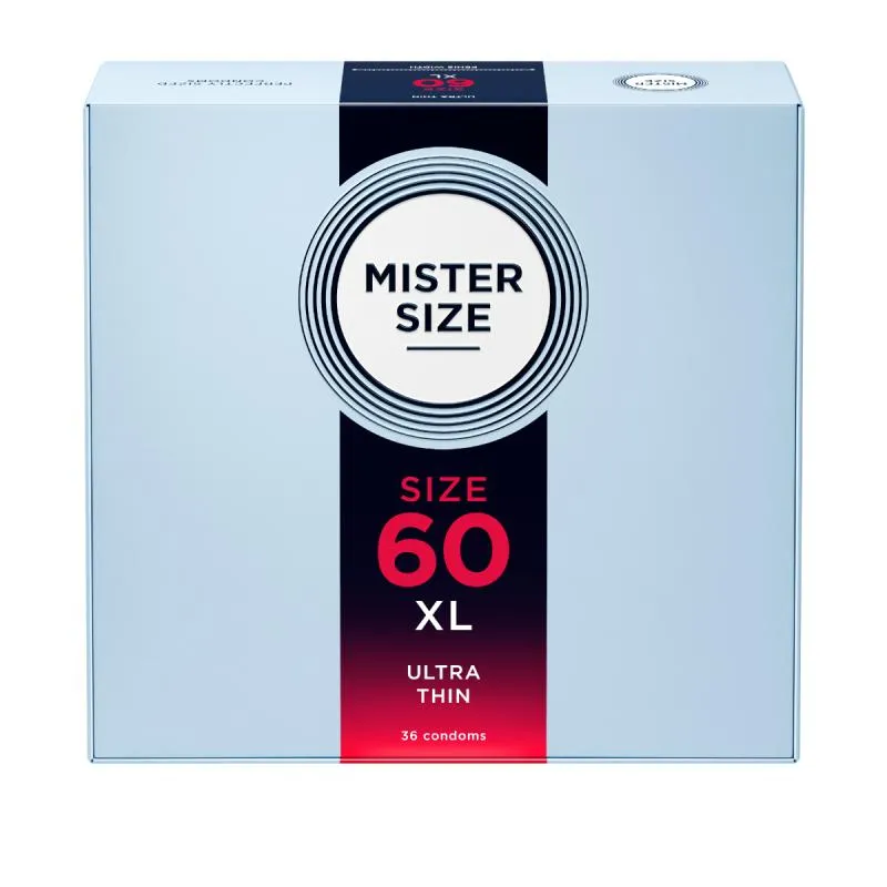 MISTER.SIZE - XL Préservatifs Ultra Fins - 36 Pièces