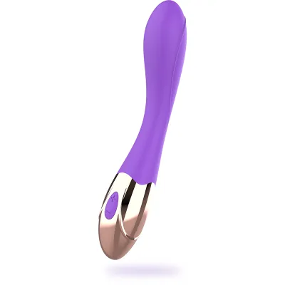 Vibromasseur point G Womanvibe Sunny or et lilas - Womanvibe
