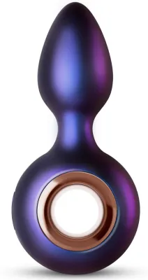 Plug Vibrant Silicone DEEP SPACE Hueman 6.5 x 3.5cm