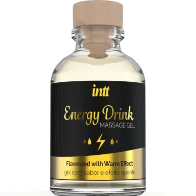 Gel de massage chauffant Energy Drink 30ml - INTT
