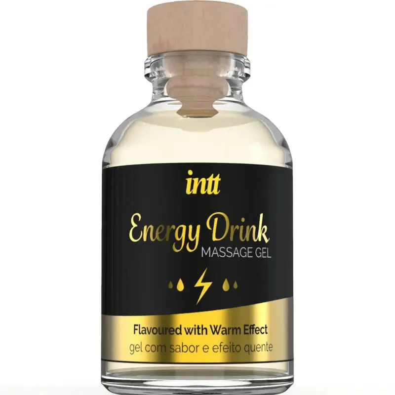 Gel de massage chauffant Energy Drink 30ml - INTT