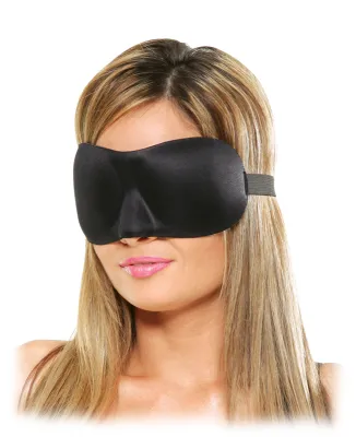 Masque d'amour satin deluxe - Noir