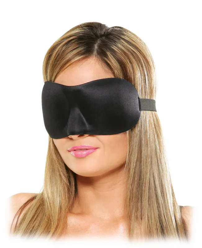 Masque d'amour satin deluxe - Noir