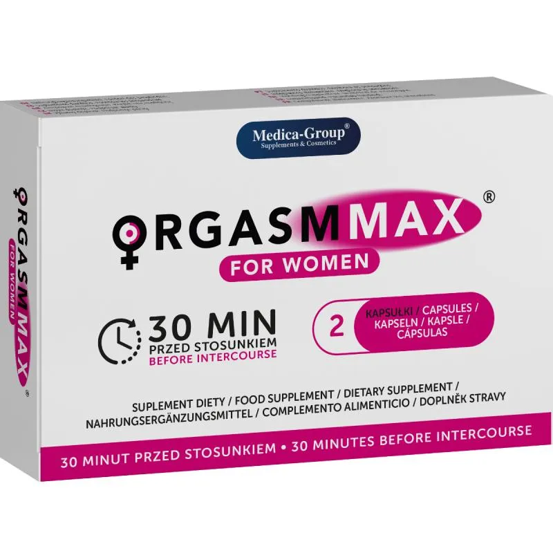Medica-Group - Orgasm Max pour Femmes Gélules - 2 Gélules