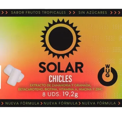 Chewing-Gum Préparateur Solaire aux Actifs Naturels - Wug Solar