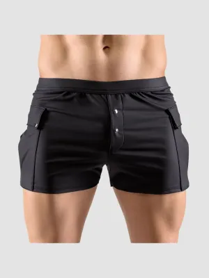 Short Multi Poches Noir