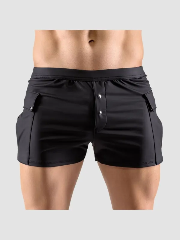 Short Multi Poches Noir