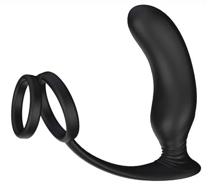 Plug vibrant et cockring LANCO 11 x 3.2 cm