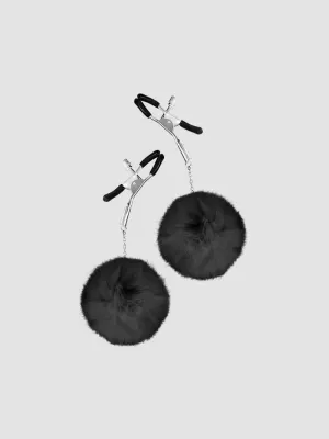 Pinces à tétons avec pompon Rabbit