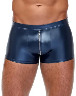NEK Boxer avec zip ANDIO Bleu métallisé