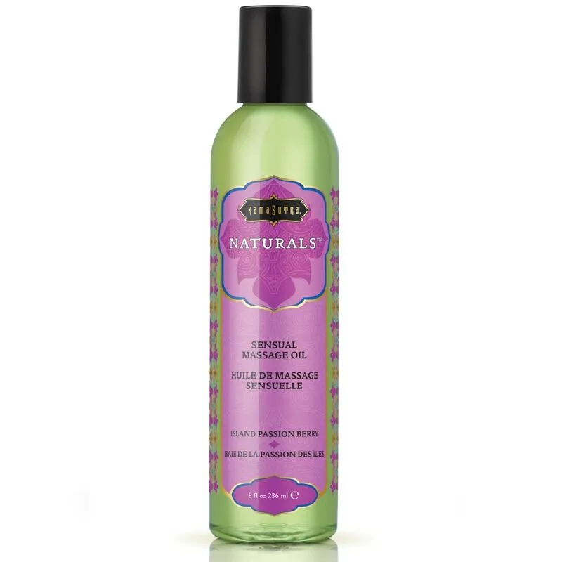 Huile Massage Kama Sutra Naturals Baie Passion 236ml - Kamasutra