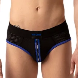 Barcode Berlin Slip SICILE Noir-Bleu