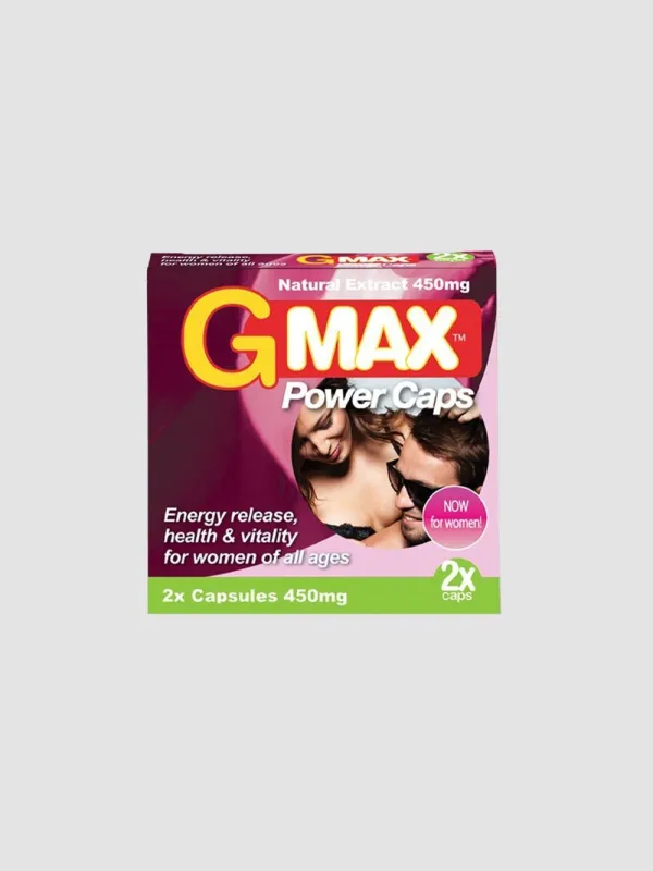 Aphrodisiaque pour Femme GMAX 2 Gélules