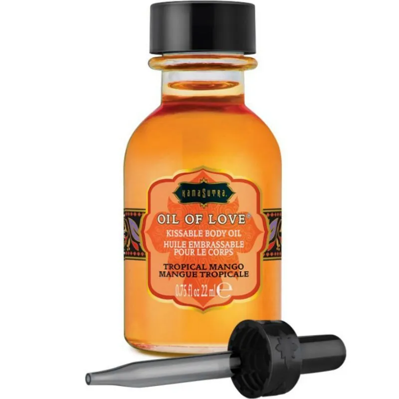 Huile d'Amour Comestible Kamasutra Mangue Tropicale - Kamasutra