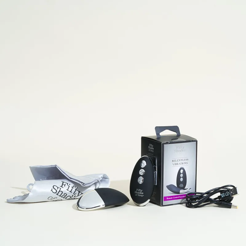 Vibro de culotte télécommandé 50 nuances de Grey -