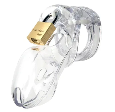 Cage de chasteté CB-3000 - Transparente - 37 mm