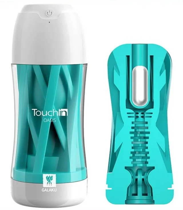Masturbateur vibrant TOUCH IN Galaku Vert