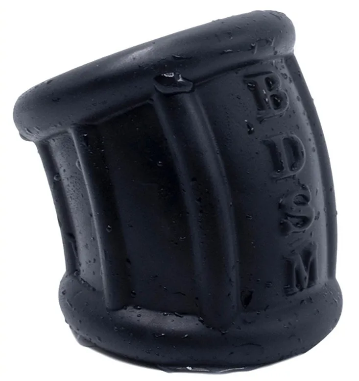 Anneau en silicone SLING COCK Noir