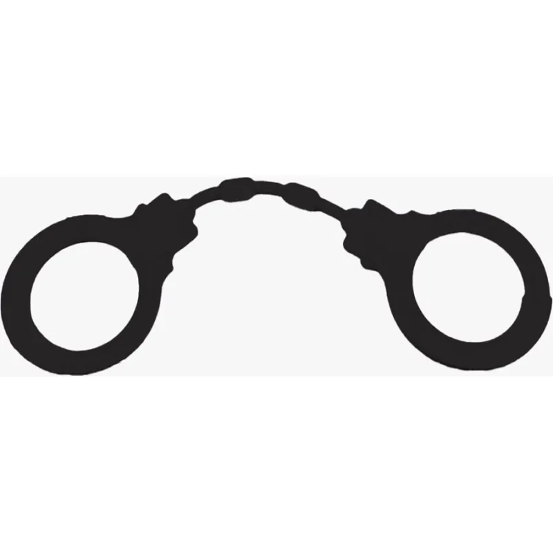 Menottes en silicone noires - Diablo Picante