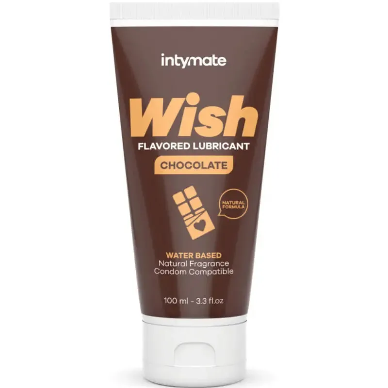 Lubrifiant Aromatisé Intymate Wish Chocolat 100ml - Intymate