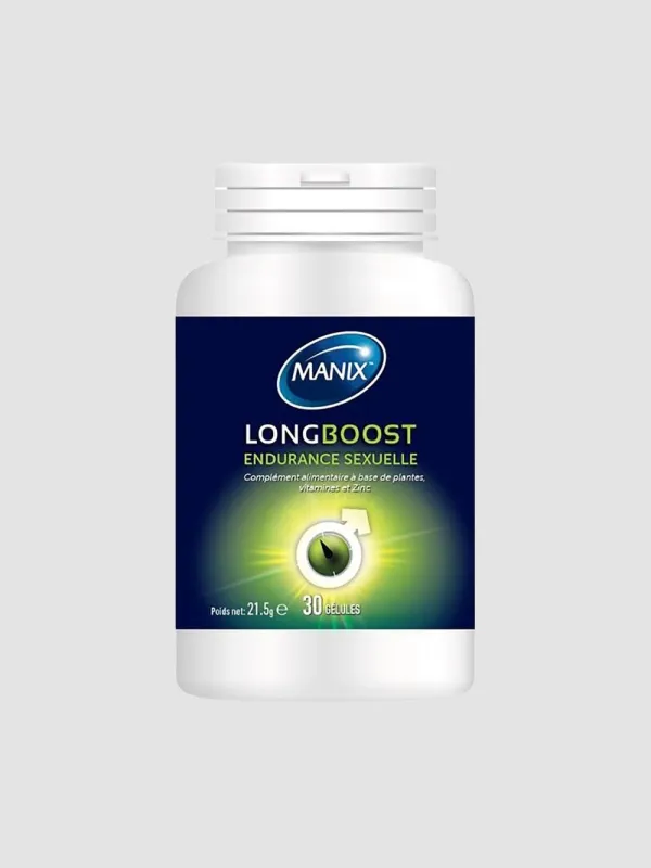 Stimulant Sexuel Naturel Manix Long Boost 30 gélules