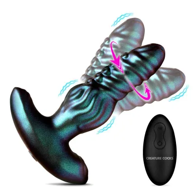 Creature Cocks - Octo-Squirm Plug Anal Vibrant - 12,4 cm