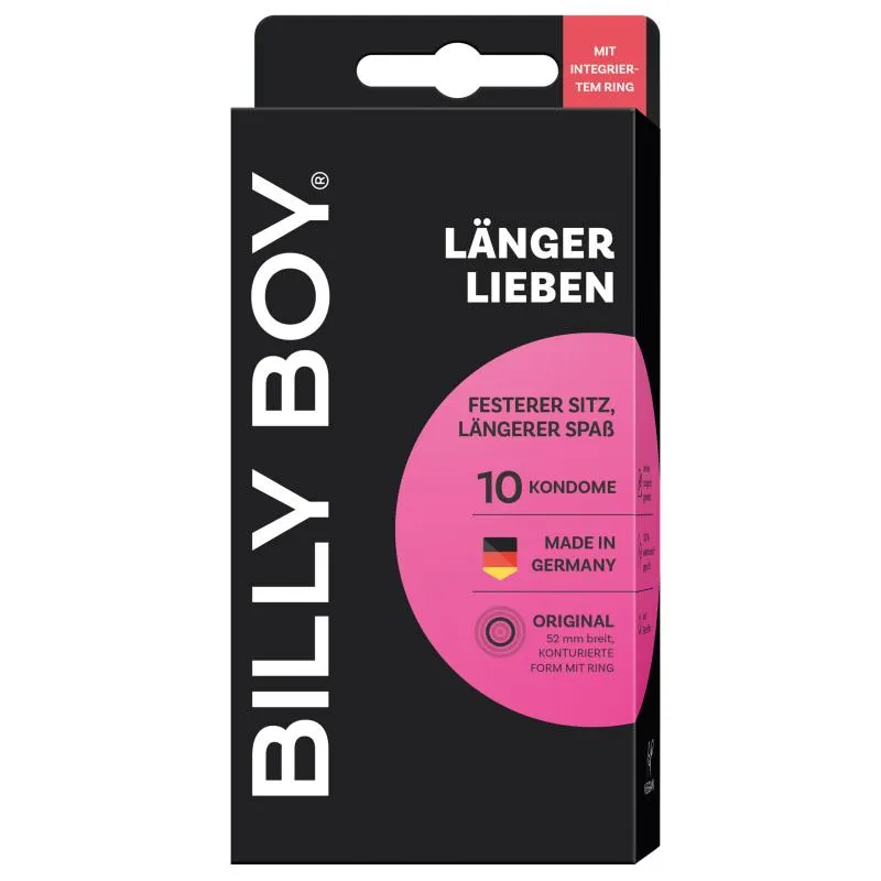 Billy Boy – Préservatifs Länger Lieben – 10 pcs