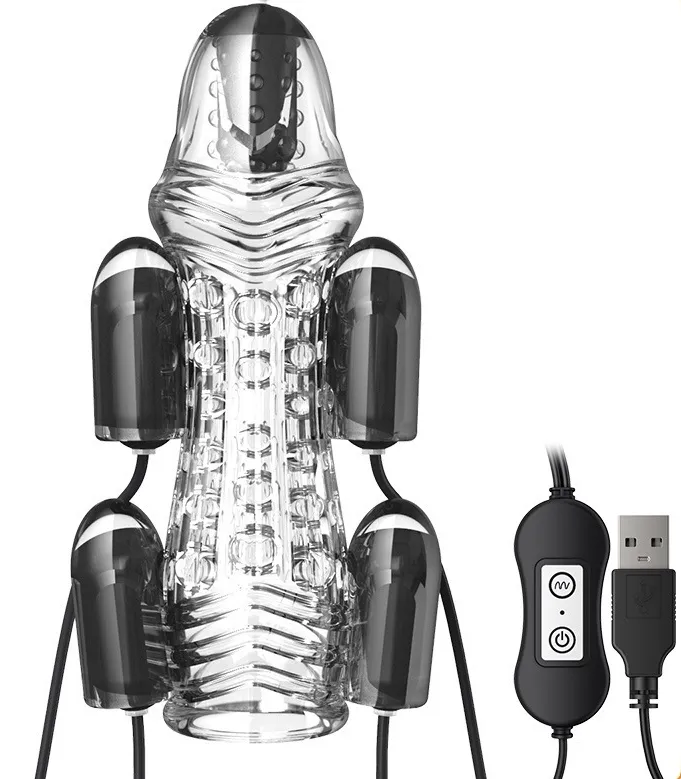 Gaine vibrante de masturbation VIBE EXTREME 5 Vibrations