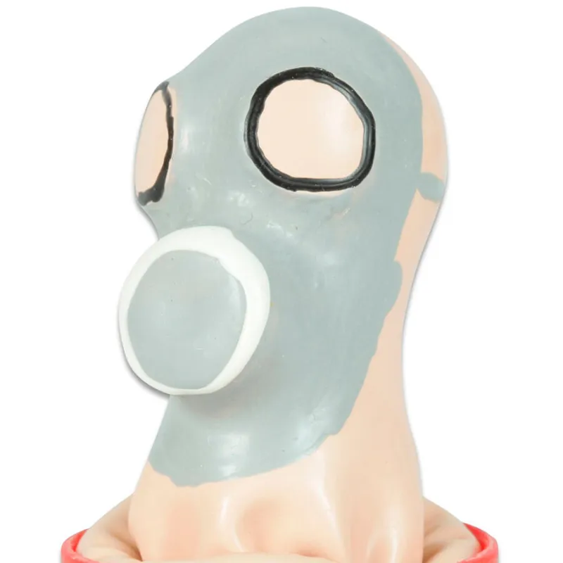 Préservatif Fantaisie Peint Main Masque à Gaz - Condomerie
