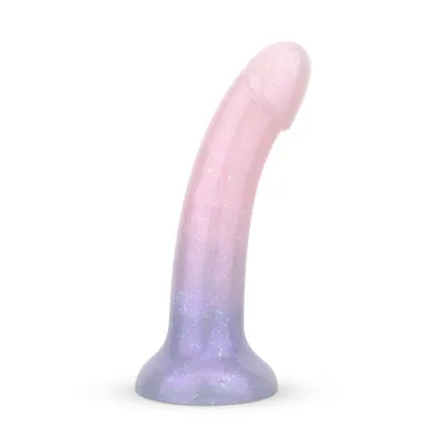 EasyToys - Dildo souple pailleté "Sirène" - 19 cm
