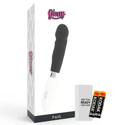 Vibromasseur Paul Noir - Glossy