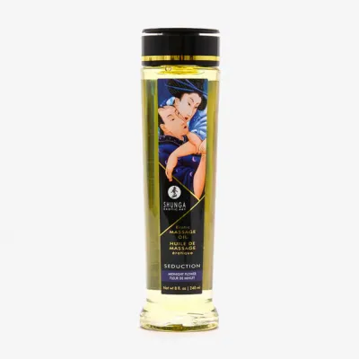 Huiles de massage Shunga - 240 ml  Fleur de Minuit
